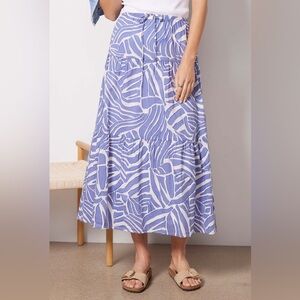 RAILS Mary Skirt in Island Waves sz L EUC